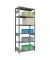 SCHULTE Schwerlastregal MULTIplus 250 12951 silber 100,0 x 50,0 x 250,0 cm