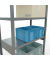 SCHULTE Schwerlastregal MULTIplus 250 12951 silber 100,0 x 50,0 x 250,0 cm