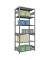 SCHULTE Schwerlastregal MULTIplus 250 12961 silber 100,0 x 60,0 x 250,0 cm