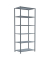 SCHULTE Schwerlastregal MULTIplus 250 12961 silber 100,0 x 60,0 x 250,0 cm