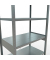 SCHULTE Schwerlastregal MULTIplus 250 12961 silber 100,0 x 60,0 x 250,0 cm
