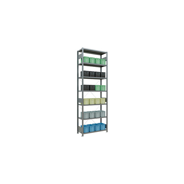 4004514202925 - Gebrüder Schulte - Fachbodenregal Komplettregale MULTIplus250 3000x1000x400mm (Grundregal) Traglast 250kg 4004514202925 - Gebrüder Schulte - Fachbodenregal Komplettregale MULTIplus250 3000x1000x400mm (Grundregal) Traglast 250kg