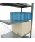 SCHULTE Anbau-Schwerlastregal MULTIplus 250 12955 silber 100,0 x 50,0 x 200,0 cm