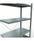 SCHULTE Anbau-Schwerlastregal MULTIplus 250 12955 silber 100,0 x 50,0 x 200,0 cm
