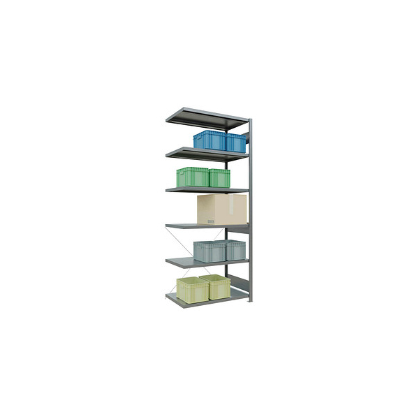 4004514202987 - Anbau-Schwerlastregal MULTIplus 250 12965 silber 1000 x 600 x 2000 cm 4004514202987 SCHULTE 4004514202987 - Anbau-Schwerlastregal MULTIplus 250 12965 silber 1000 x 600 x 2000 cm 4004514202987 SCHULTE