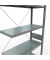 SCHULTE Anbau-Schwerlastregal MULTIplus 250 12947 silber 100,0 x 40,0 x 300,0 cm