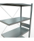 SCHULTE Anbau-Schwerlastregal MULTIplus 250 12957 silber 100,0 x 50,0 x 300,0 cm