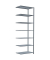 SCHULTE Anbau-Schwerlastregal MULTIplus 250 12967 silber 100,0 x 60,0 x 300,0 cm