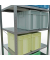 SCHULTE Schwerlastregal MULTIplus 250 12980 silber 100,0 x 80,0 x 200,0 cm