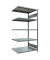 SCHULTE Anbau-Schwerlastregal MULTIplus 250 12985 silber 100,0 x 80,0 x 200,0 cm