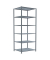 SCHULTE Schwerlastregal MULTIplus 250 12981 silber 100,0 x 80,0 x 250,0 cm