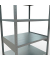 SCHULTE Schwerlastregal MULTIplus 250 12981 silber 100,0 x 80,0 x 250,0 cm