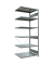 SCHULTE Anbau-Schwerlastregal MULTIplus 250 12986 silber 100,0 x 80,0 x 250,0 cm