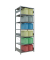 SCHULTE Schwerlastregal MULTIplus 250 12982 silber 100,0 x 80,0 x 300,0 cm