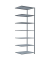 SCHULTE Anbau-Schwerlastregal MULTIplus 250 12987 silber 100,0 x 80,0 x 300,0 cm