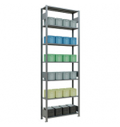 SCHULTE Schwerlastregal MULTIplus 150 12732-LR silber 100,0 x 30,0 x 300,0 cm