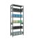 SCHULTE Schwerlastregal MULTIplus 150 12741-LR silber 100,0 x 40,0 x 250,0 cm