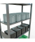 SCHULTE Schwerlastregal MULTIplus 150 12742-LR silber 100,0 x 40,0 x 300,0 cm