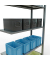 SCHULTE Anbau-Schwerlastregal MULTIplus 150 12745-LR silber 100,0 x 40,0 x 200,0 cm
