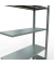 SCHULTE Anbau-Schwerlastregal MULTIplus 150 12745-LR silber 100,0 x 40,0 x 200,0 cm