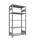 SCHULTE Schwerlastregal MULTIplus 150 12750-LR silber 100,0 x 50,0 x 200,0 cm