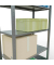 SCHULTE Schwerlastregal MULTIplus 150 12750-LR silber 100,0 x 50,0 x 200,0 cm