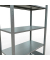 SCHULTE Schwerlastregal MULTIplus 150 12750-LR silber 100,0 x 50,0 x 200,0 cm