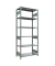 SCHULTE Schwerlastregal MULTIplus 150 12751-LR silber 100,0 x 50,0 x 250,0 cm