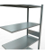 SCHULTE Anbau-Schwerlastregal MULTIplus 150 12757-LR silber 100,0 x 50,0 x 300,0 cm