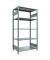 SCHULTE Schwerlastregal MULTIplus 150 12760-LR silber 100,0 x 60,0 x 200,0 cm