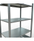 SCHULTE Schwerlastregal MULTIplus 150 12760-LR silber 100,0 x 60,0 x 200,0 cm