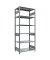 SCHULTE Schwerlastregal MULTIplus 150 12761-LR silber 100,0 x 60,0 x 250,0 cm