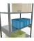 SCHULTE Schwerlastregal MULTIplus 150 12761-LR silber 100,0 x 60,0 x 250,0 cm