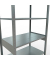 SCHULTE Schwerlastregal MULTIplus 150 12761-LR silber 100,0 x 60,0 x 250,0 cm