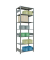 SCHULTE Schwerlastregal MULTIplus 150 12762-LR silber 100,0 x 60,0 x 300,0 cm
