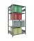 SCHULTE Schwerlastregal MULTIplus 150 12780-LR silber 100,0 x 80,0 x 200,0 cm