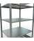 SCHULTE Schwerlastregal MULTIplus 150 12780-LR silber 100,0 x 80,0 x 200,0 cm