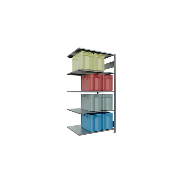 4004514281531 - Schulte Lagertechnik Fachbodenregal-Stecksystem MULTIplus 150 Anbauregal Längenriegel 2000x1000x800 mm 5 Böden verzinkt 4004514281531 - Schulte Lagertechnik Fachbodenregal-Stecksystem MULTIplus 150 Anbauregal Längenriegel 2000x1000x800 mm 5 Böden verzinkt