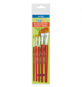 KREUL MUCKI Pinsel-Set Größe 4, 6, 8, 12, 16, 5-teilig