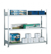 SCHULTE Weitspannregal WS 2000 15526 silber 225,0 x 80,0 x 200,0 cm