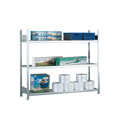 SCHULTE Weitspannregal WS 2000 15526 silber 225,0 x 80,0 x 200,0 cm