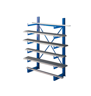 SCHULTE Schwerlastregal K1000 14480 enzianblau 125,0 x 50,0 x 200,0 cm