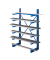 SCHULTE Schwerlastregal K1000 14480 enzianblau 125,0 x 50,0 x 200,0 cm