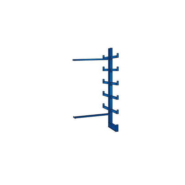 4004514200785 - Anbau-Schwerlastregal K1000 14481 enzianblau 1250 x 500 x 2000 cm 4004514200785 SCHULTE 4004514200785 - Anbau-Schwerlastregal K1000 14481 enzianblau 1250 x 500 x 2000 cm 4004514200785 SCHULTE