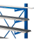 SCHULTE Schwerlastregal K1000 14490 enzianblau 125,0 x 100,0 x 200,0 cm