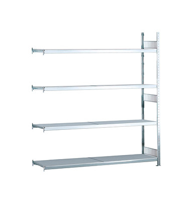 SCHULTE Anbau-Weitspannregal WS 2000 15595 silber 200,0 x 60,0 x 250,0 cm
