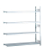 SCHULTE Anbau-Weitspannregal WS 2000 15595 silber 200,0 x 60,0 x 250,0 cm