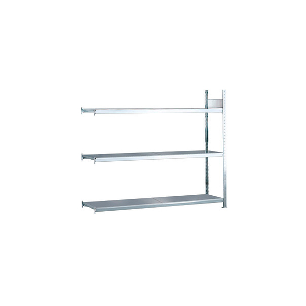 4004514213976 - SCHULTE Weitspannregal mit Stahlboden Höhe 2000 mm Spannweite 1500 mm Anbauregal Tiefe 400 mm 4004514213976 - SCHULTE Weitspannregal mit Stahlboden Höhe 2000 mm Spannweite 1500 mm Anbauregal Tiefe 400 mm