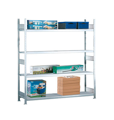 SCHULTE Weitspannregal WS 2000 15594 silber 200,0 x 60,0 x 250,0 cm