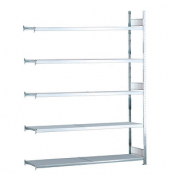 SCHULTE Anbau-Weitspannregal WS 2000 15727 silber 200,0 x 80,0 x 300,0 cm